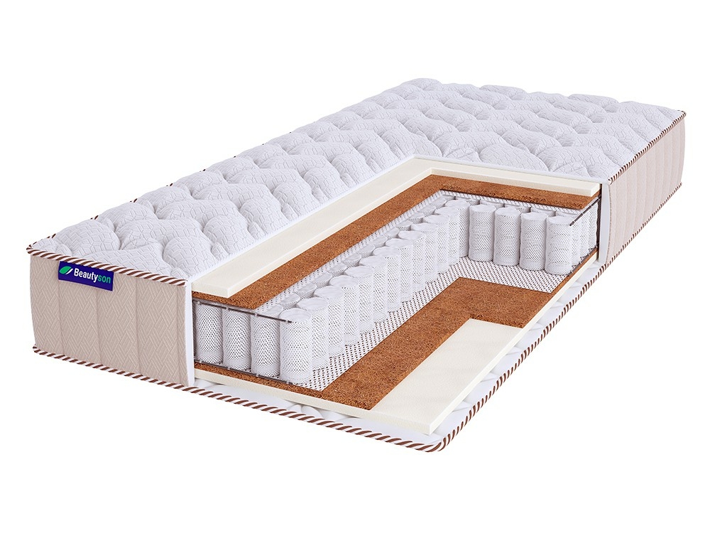 

Матрас Beautyson Promo Lux 6 S600 120х190, Белый, Promo Lux 6 S600