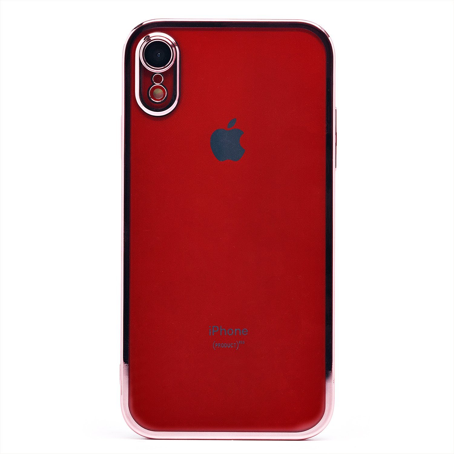 

Чехол iPhone XR пластиковый с закрытой камерой <розовое золото>, Розовый, iPhone XR
