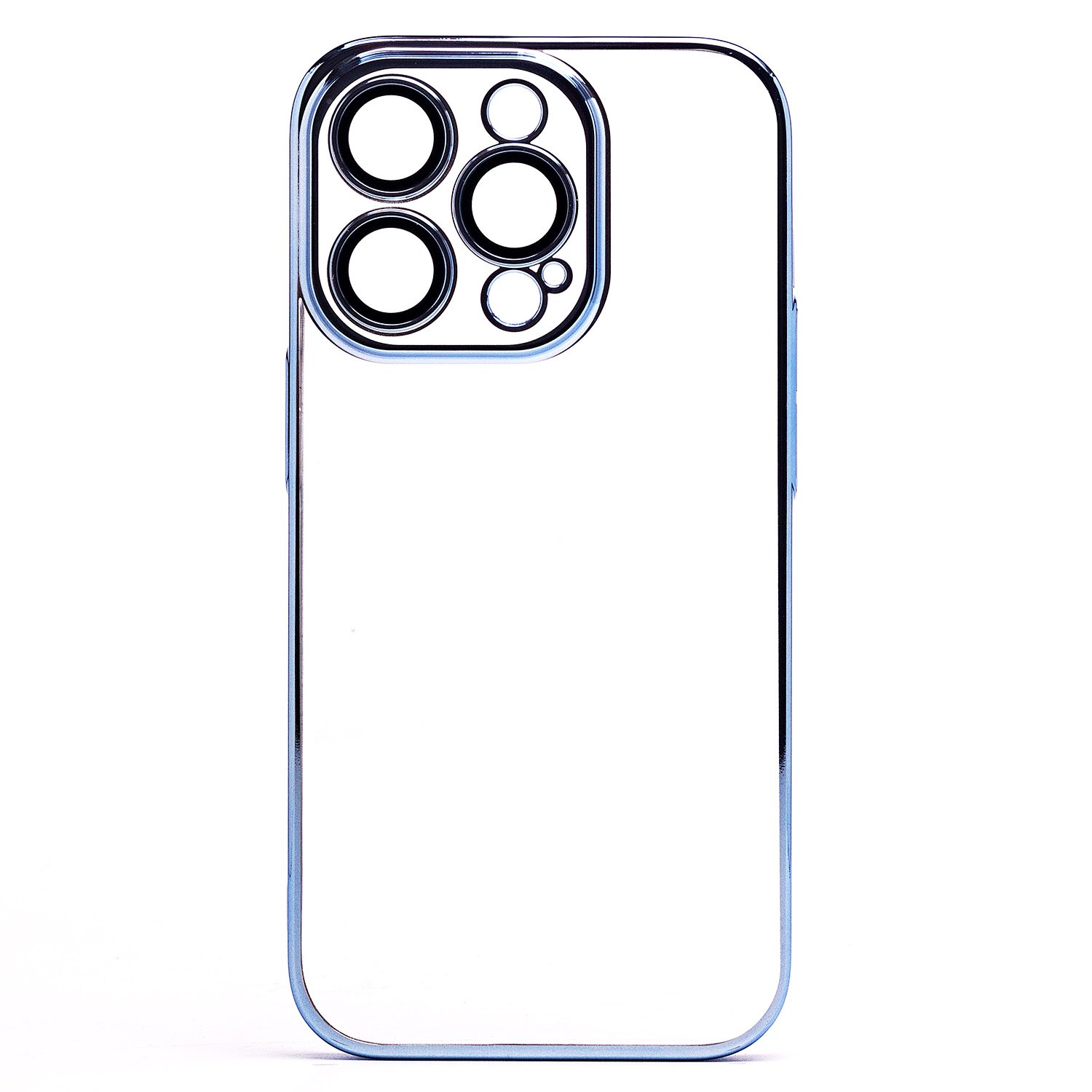 

Чехол iPhone 14 Pro пластиковый с закрытой камерой <синий>, iPhone 14 Pro