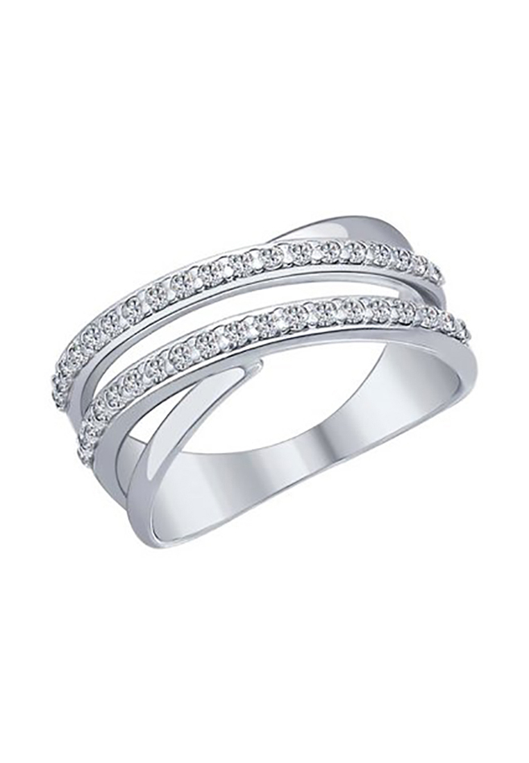 

Кольцо из серебра р.  Kari Jewelry К630-2271, фианит, К630-2271