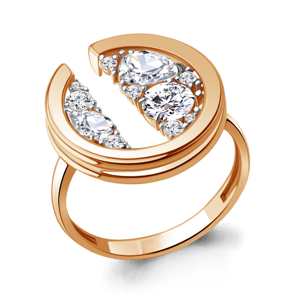 

Кольцо из серебра с фианитом Aquamarine Aquamarine 67746А_925_з р. 18, 67746А_925_з