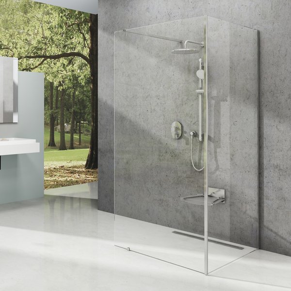 

Душевой уголок Ravak Walk-In Corner 120x80 блестящий
