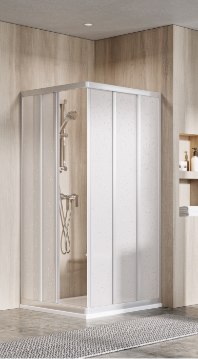 

Душевой уголок Ravak Supernova ASRV3/ASRV3 90x90 сатин Pearl