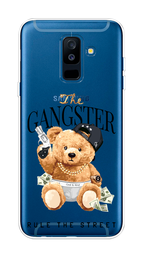 

Чехол на Samsung Galaxy A6 Plus "The Gangster", Бежевый;серый;черный, 26050-6