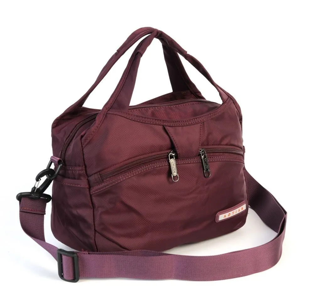 Маленькая спортивная текстильная сумка 20812 Вайн Ред (130230)