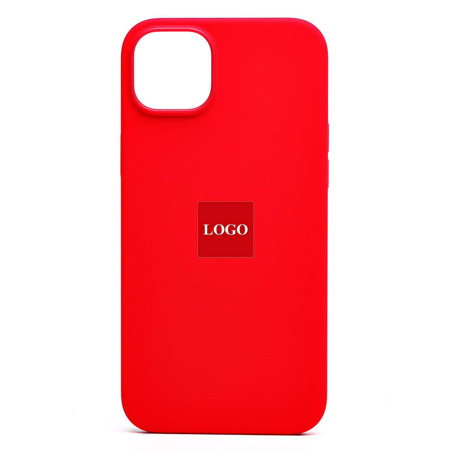 

Чехол iPhone 14 Plus силиконовый Silicone Case MagSafe (анимация работает) красный, iPhone 14 Plus