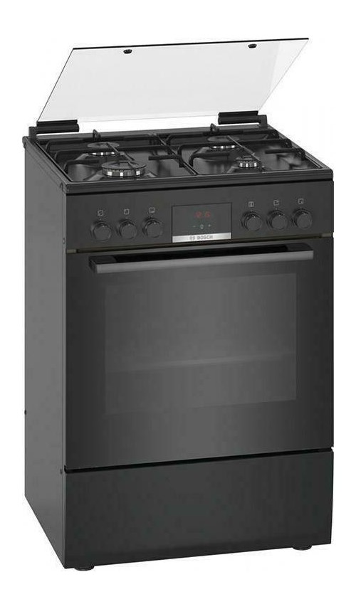 

Комбинированная плита Bosch HXN390D61L черная, HXN390D61L