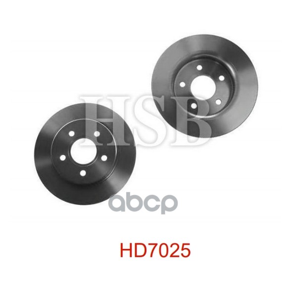 

HSB HD7025 Диск тормозной задний FORD FOCUS 1.4-2.0/TDCI 04> 1шт