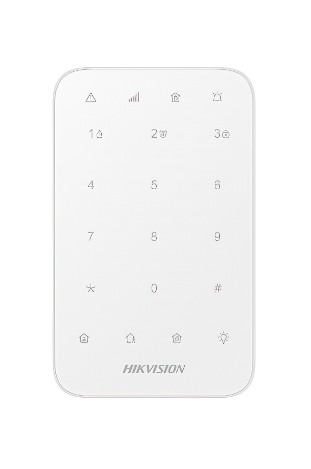 Беспроводная клавиатура охранной панели Hikvision DS-PK1-E-WE