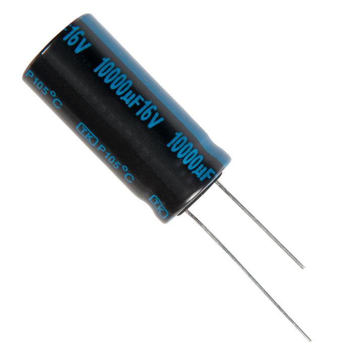

Конденсатор электролитический Jamicon 10000x16 16x35,5 TK 105C