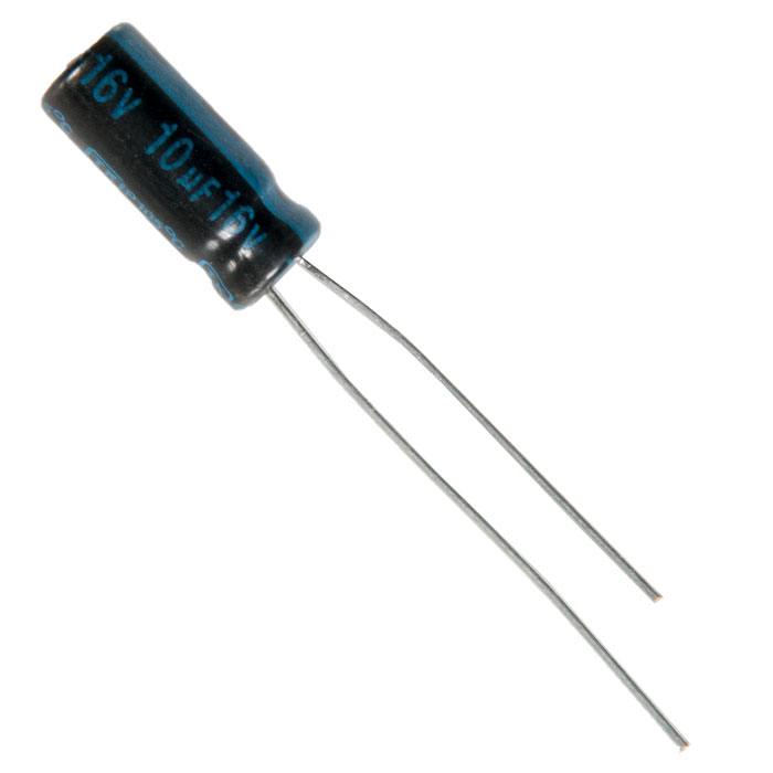 

Конденсатор электролитический Jamicon 10x16 5x11 TK 105C