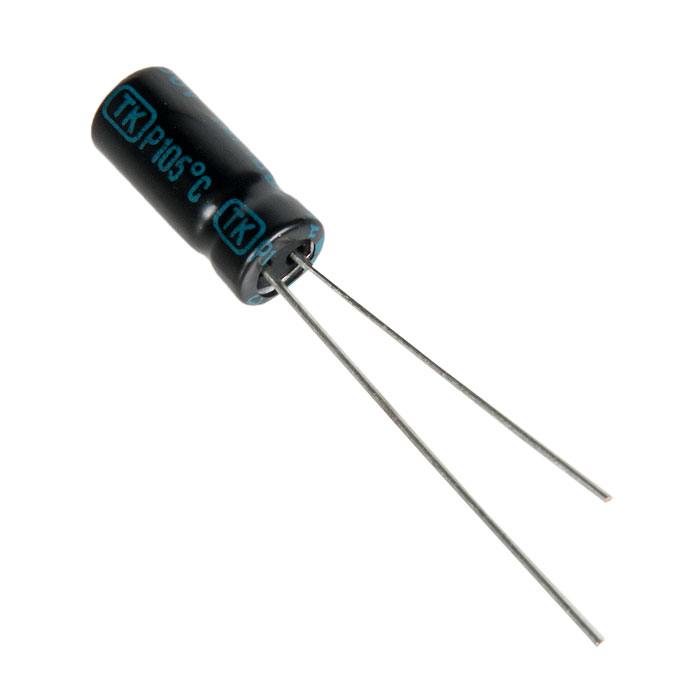 

Конденсатор электролитический Jamicon 1x100 5x11 TK 105C