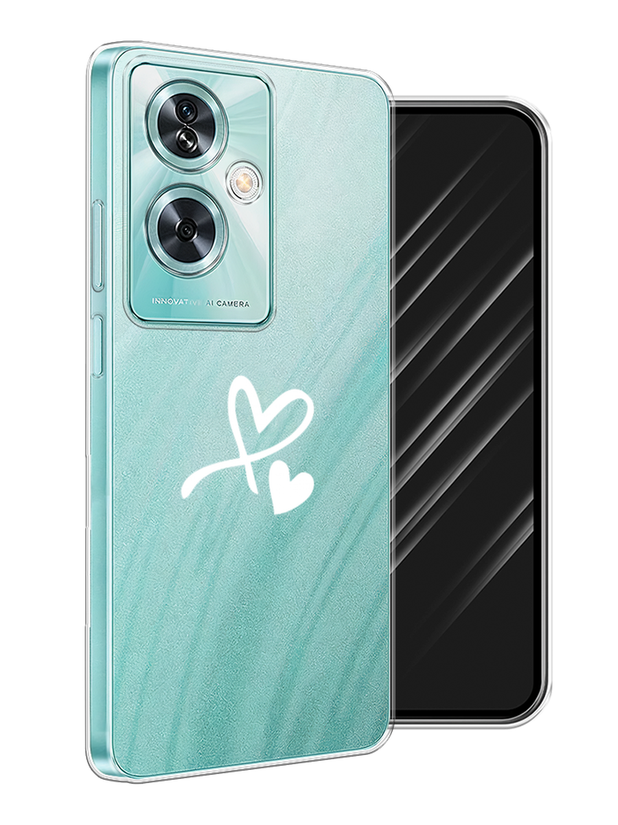 

Чехол Awog на OnePlus Nord N30 SE "Сердечко минимализм", Белый, 154950-1