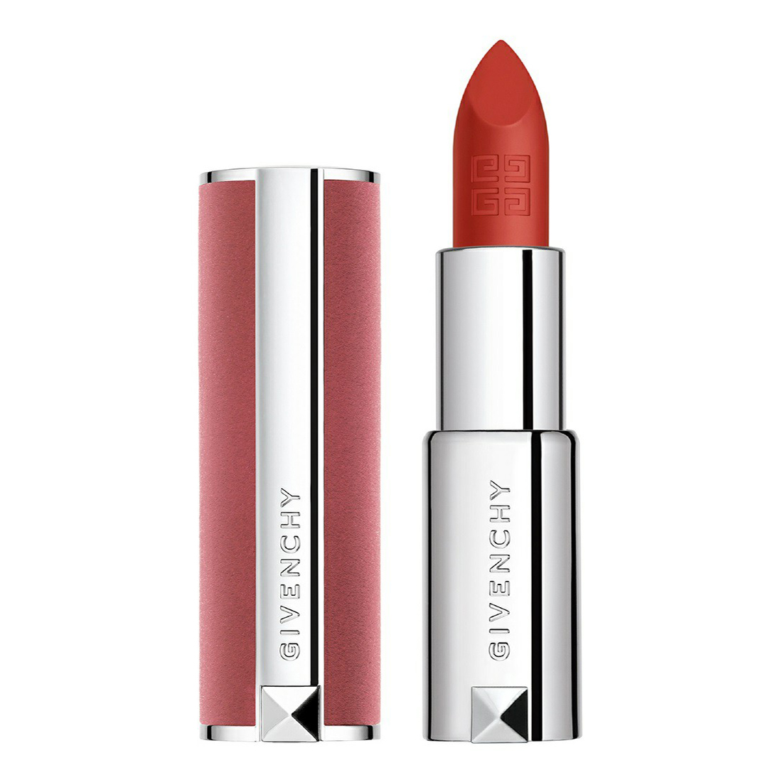 фото Помада для губ givenchy le rouge sheer velvet матовая, rouge brique №32, 3,4 г