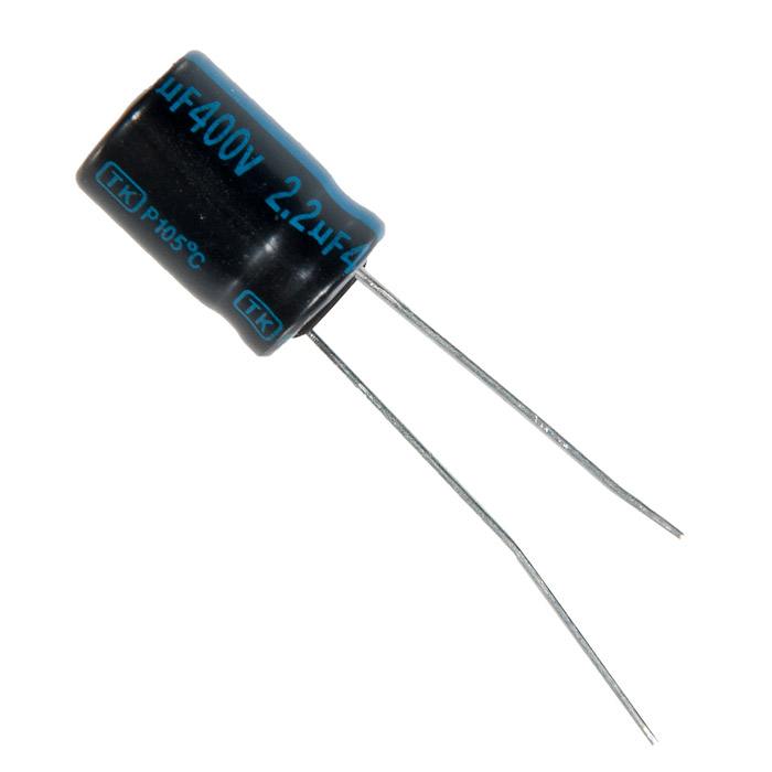 

Конденсатор электролитический Jamicon 2,2x400 8x11 TK 105C