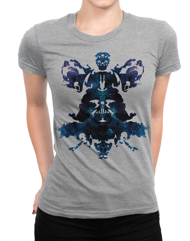 

Футболка женская Dream Shirts Тест Вейдера 54544411 серая 2XL, Тест Вейдера 54544411
