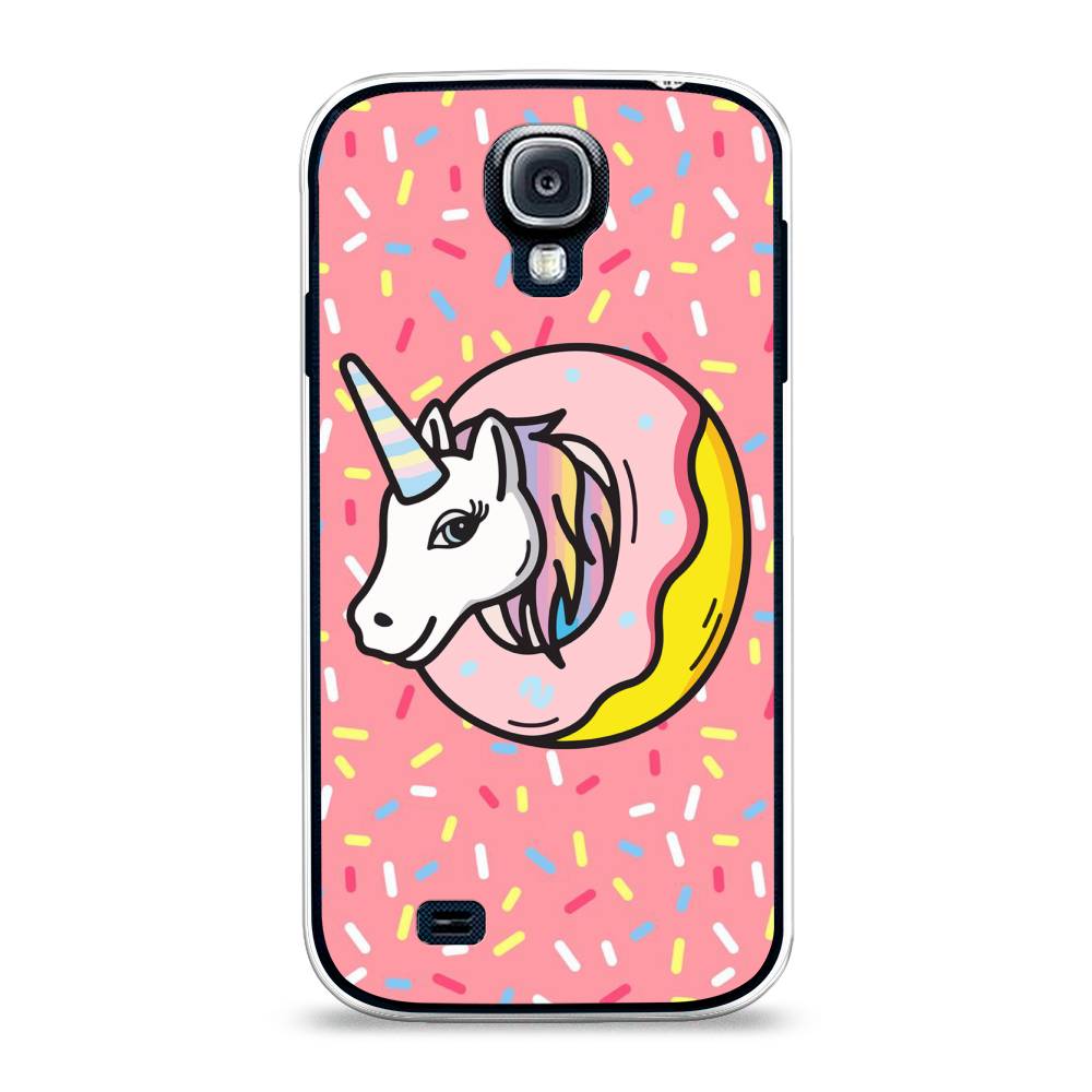 

Чехол Awog на Samsung Galaxy S4 / Самсунг S4 "Единорог в пончике", 23950-2