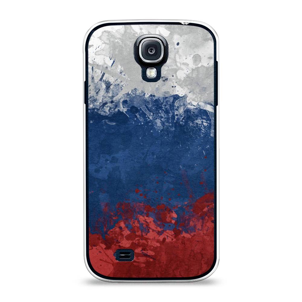 

Чехол Awog на Samsung Galaxy S4 / Самсунг S4 "Флаг России неровный", 23950-5