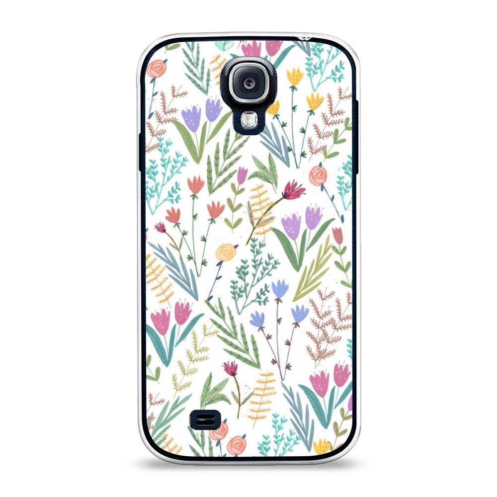 

Чехол Awog на Samsung Galaxy S4 / Самсунг S4 "Полевые цветы рисунок", 23950-8
