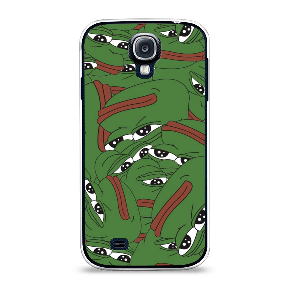 

Чехол Awog на Samsung Galaxy S4 / Самсунг S4 "Печальный frog", 23950-9