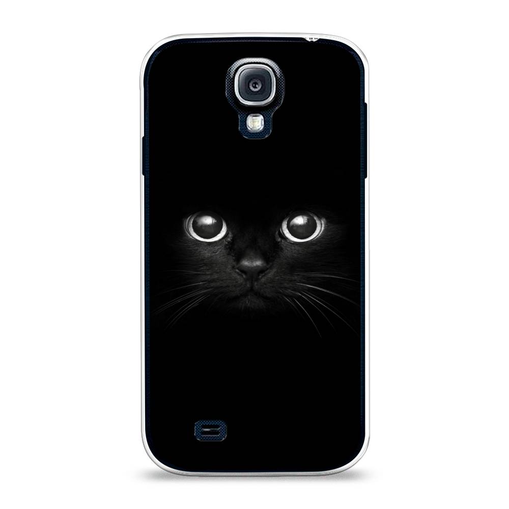 

Чехол Awog на Samsung Galaxy S4 / Самсунг S4 "Взгляд черной кошки", 23950-1