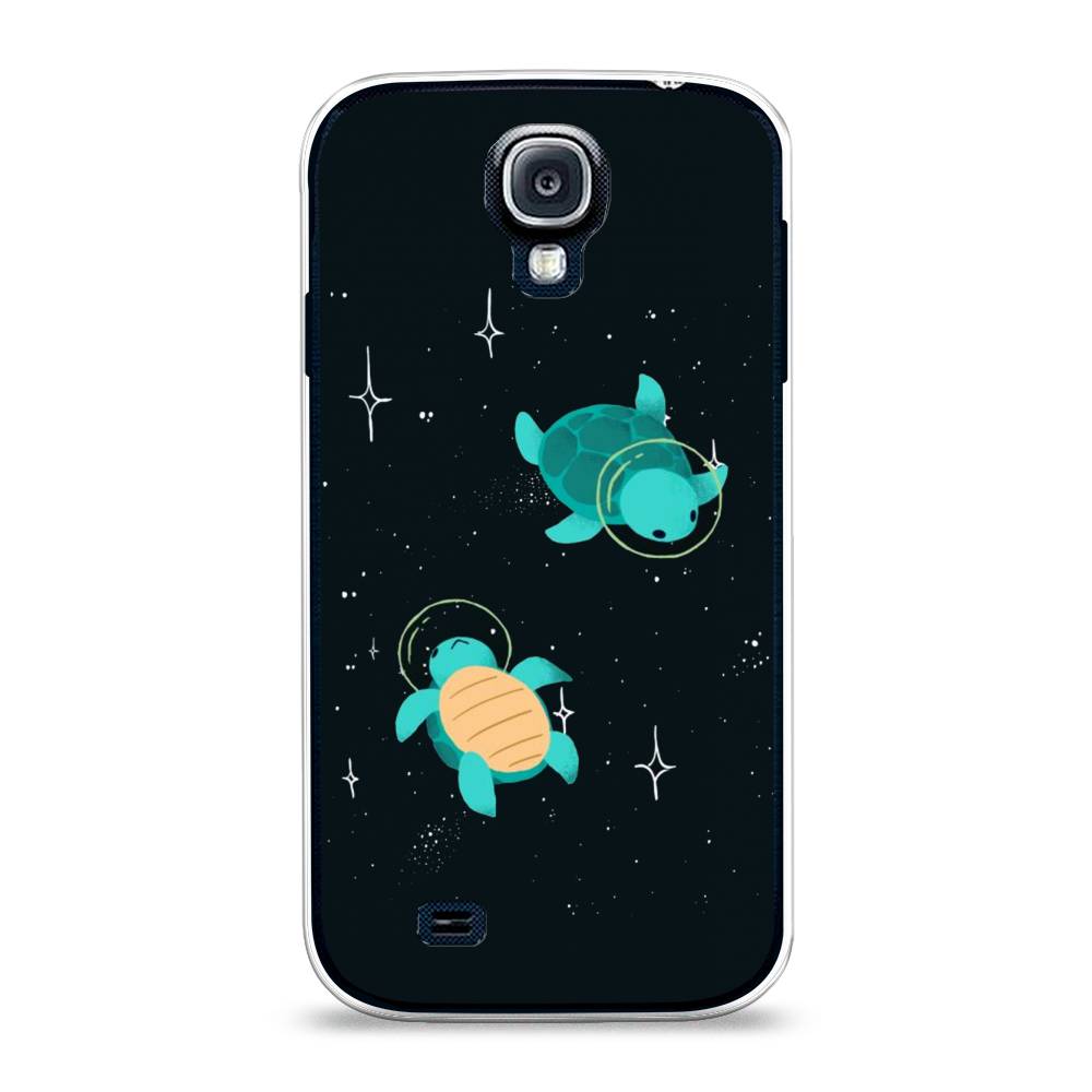 

Чехол Awog на Samsung Galaxy S4 / Самсунг S4 "Черепашки космонавты", 23950-4