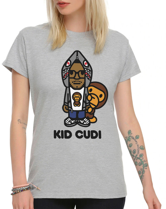 

Футболка женская Dream Shirts Кид Кади 56565511 серая XS, Кид Кади 56565511