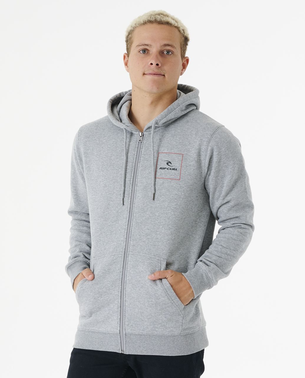 

Толстовка мужская Rip Curl 01KMFL серая XL, Серый, 01KMFL