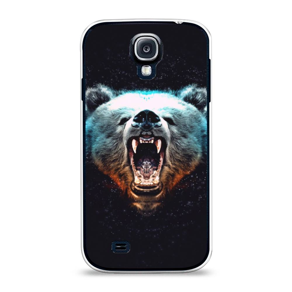 

Чехол Awog на Samsung Galaxy S4 / Самсунг S4 "Медведь", 23950-2