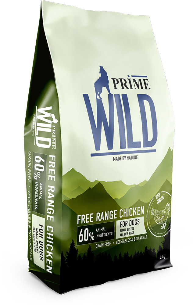 фото Сухой корм для собак и щенков prime wild gf free range с курицей, 2кг