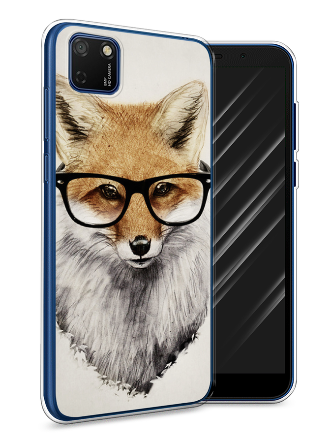 

Чехол Awog на Honor 9S "Лиса в очках", Бежевый, 6102650-10