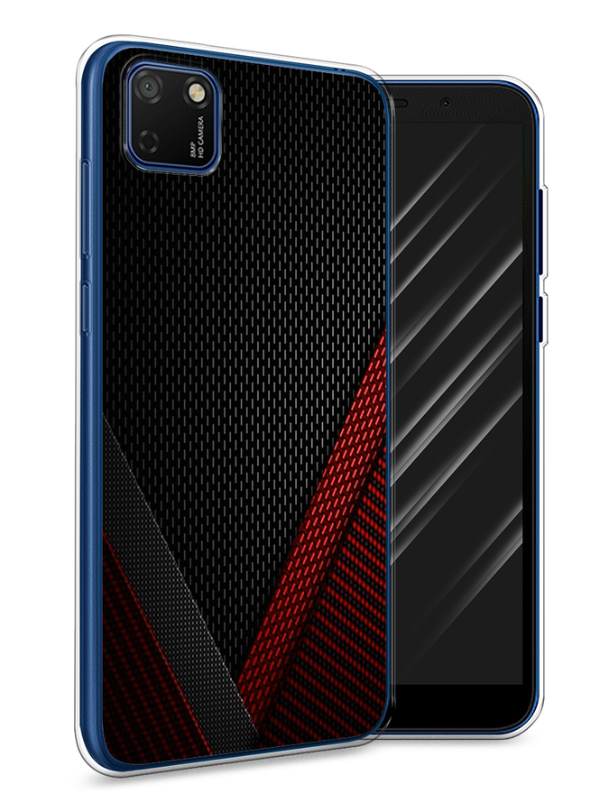 

Чехол Awog на Honor 9S "Красный карбон", Черный;красный, 6102650-3