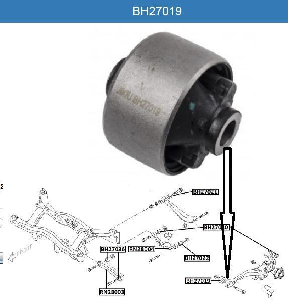 

Сайлентблок Jikiu BH27019