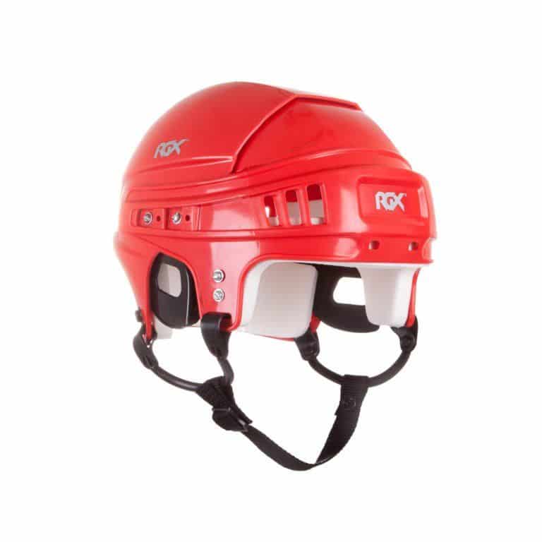 Шлем игрока хоккейный RGX красный, 54-58 см