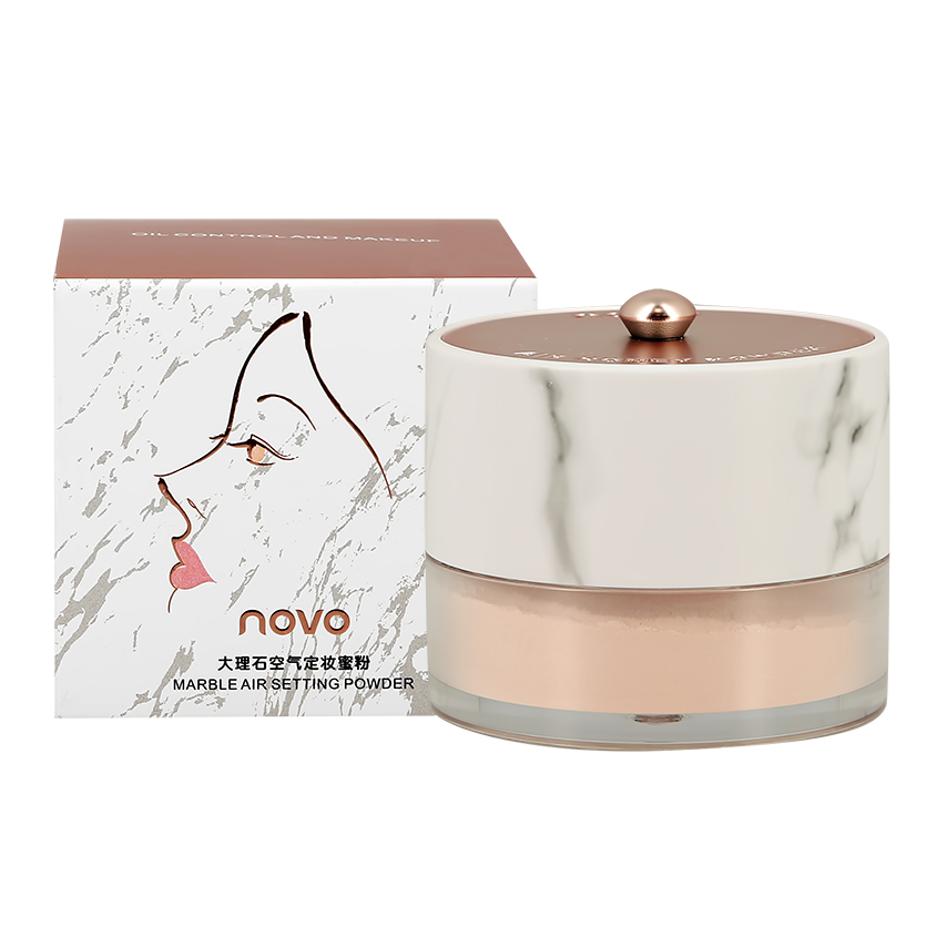 Пудра Рассыпчатая Для Лица Novo Marble Air Loose Powder Тон 02 румяна для лица novo sweetheart gradient blush тон 01