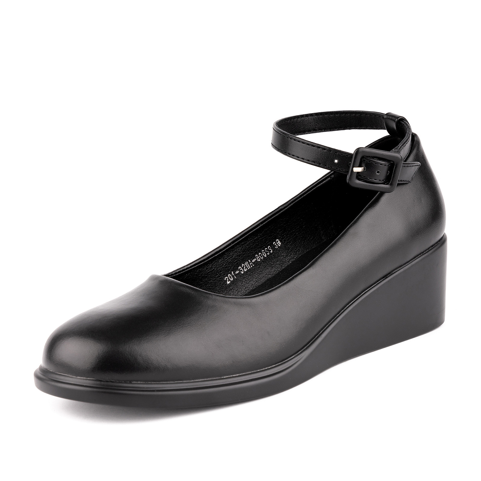 

Туфли женские Marisetta 201-32WA-806SS черные 36 RU, Черный, 201-32WA-806SS