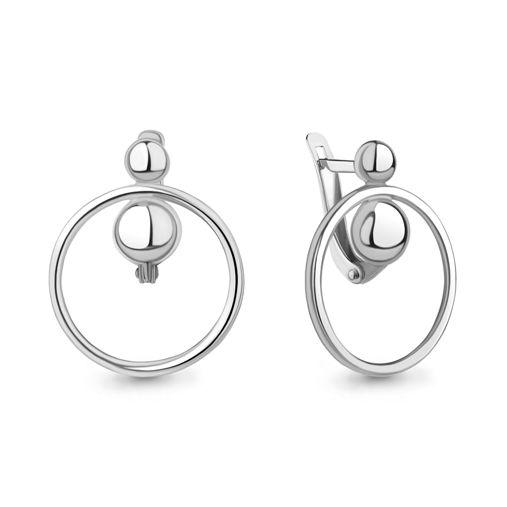 

Серьги из серебра Aquamarine 34288_925_р, 34288_925_р