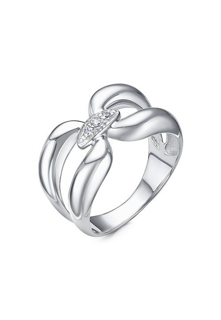 Кольцо из серебра с фианитом р. 17 Kari Jewelry с1100378