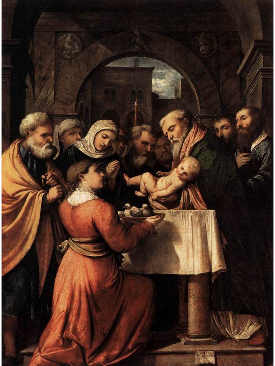 

Постер DRABS A2 Джироламо Романино Presentation of Jesus at the Temple