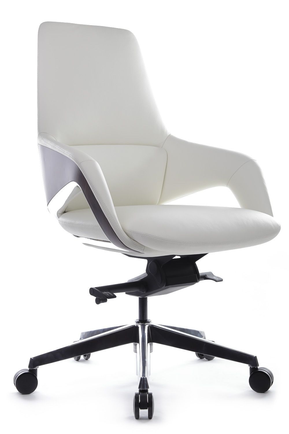 Кресло руководителя Riva Chair RV DESIGN Aura-M белое УЧ-00001845