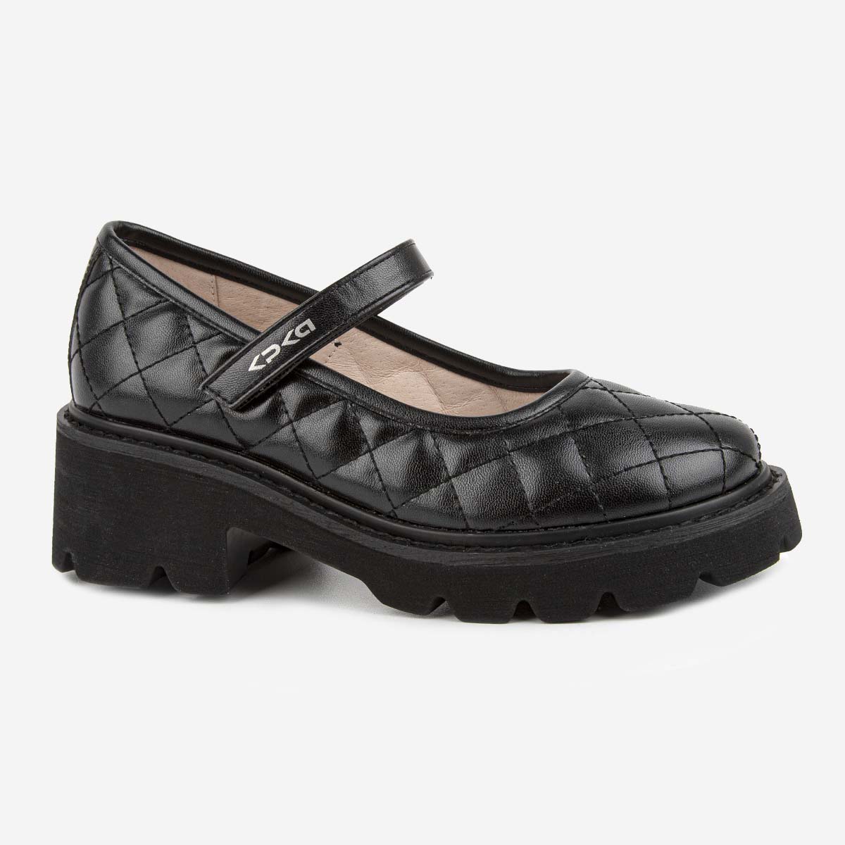 Туфли детские Kapika 24815п-1, цвет черный, размер 36 EU