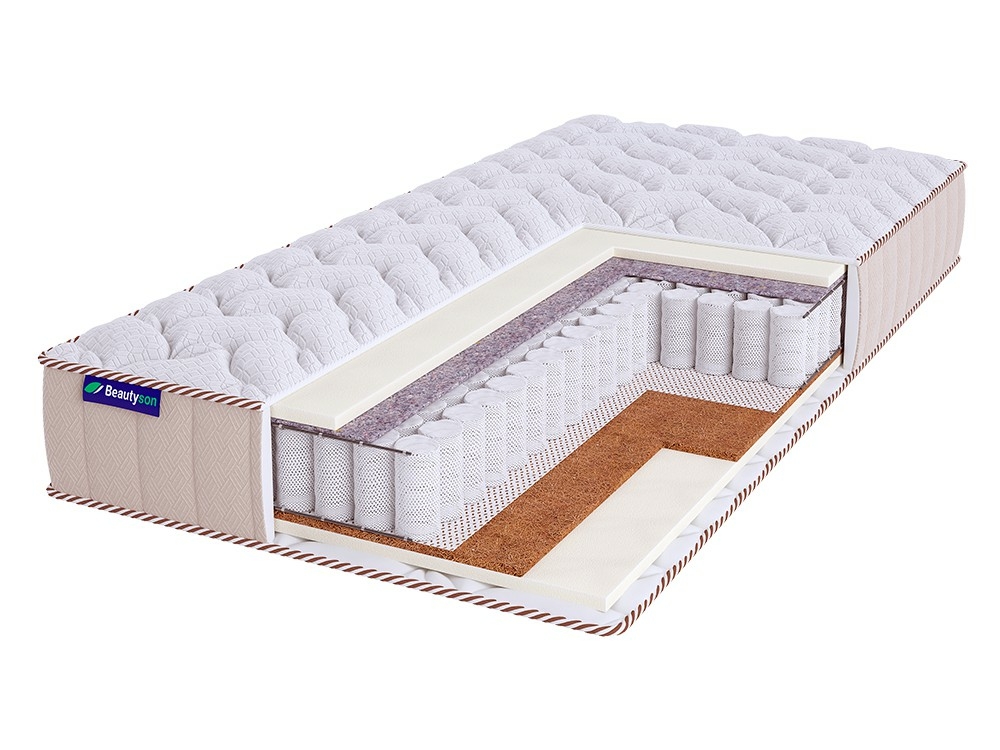 

Матрас Beautyson Promo Lux 5 S600 150х200, Белый, Promo Lux 5 S600