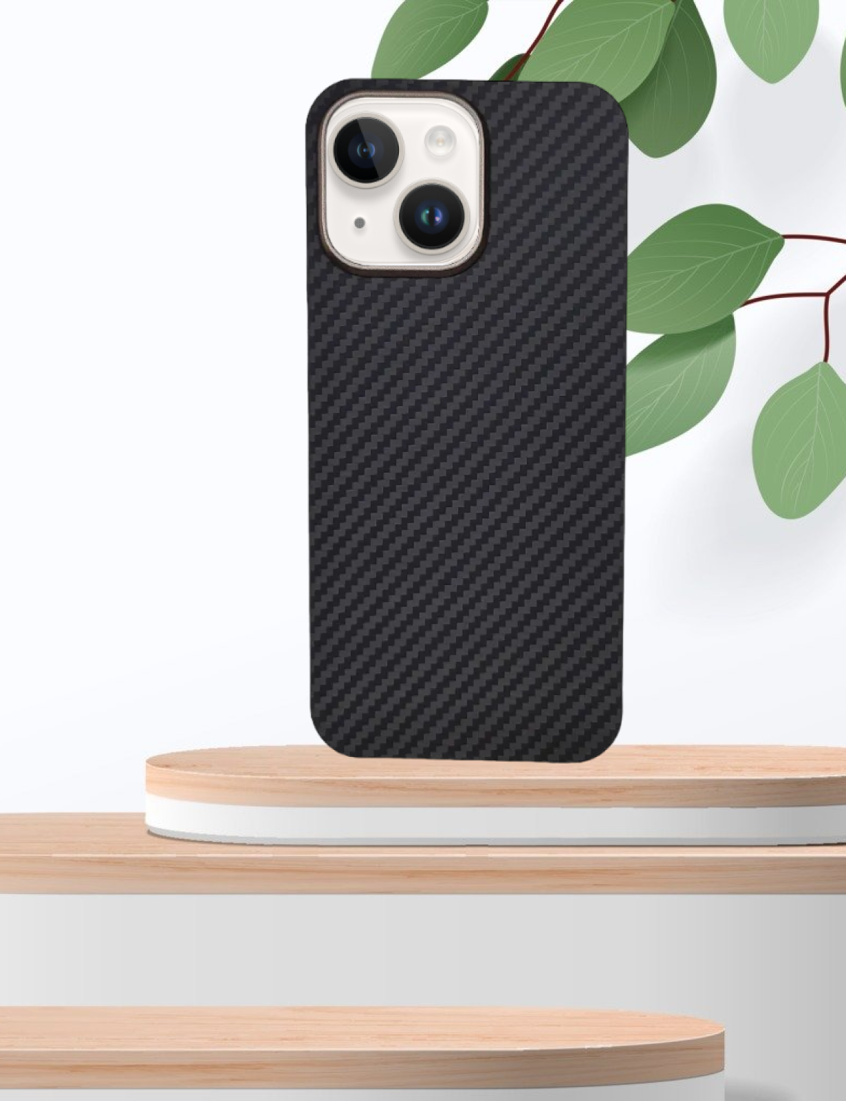 

Чехол Накладка Magsafe Для Apple Iphone 14 Kevlar Black, Черный, Apple iPhone 14