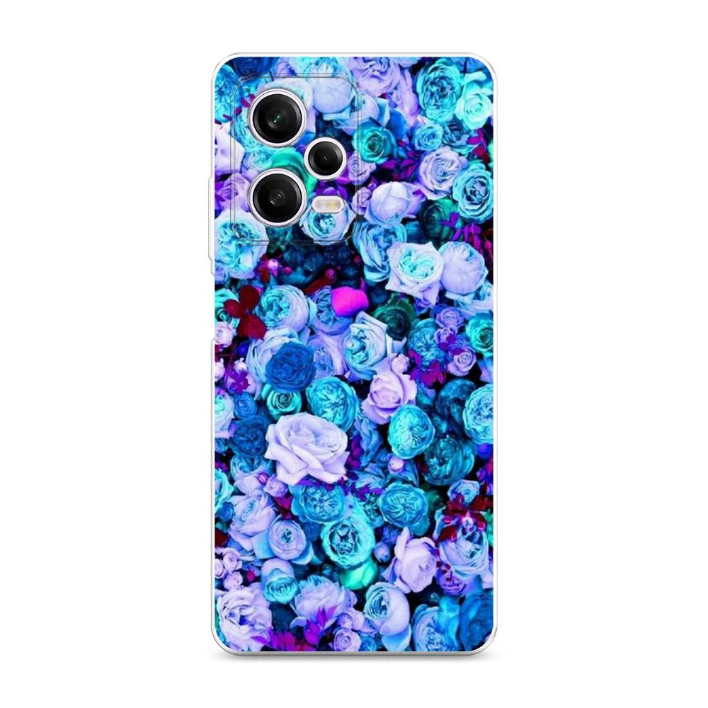

Чехол на Xiaomi Redmi Note 12 Pro "Цветочный ковер", Фиолетовый, 317050-2