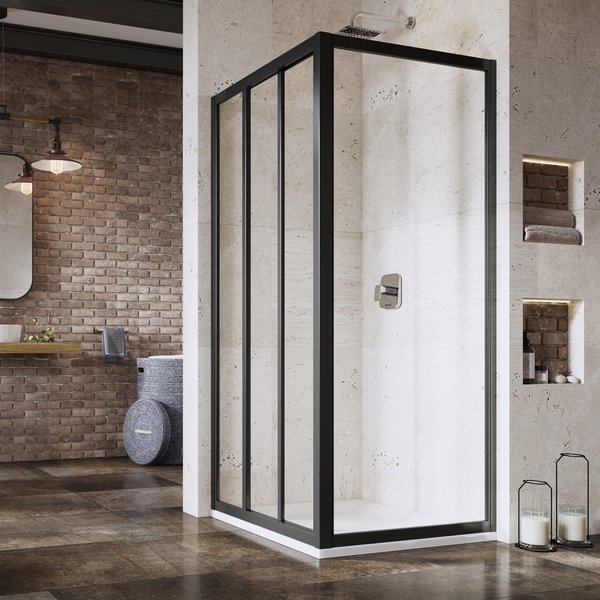

Душевой уголок Ravak Supernova ASDP3/APSS 130x75 198 черный Transparent