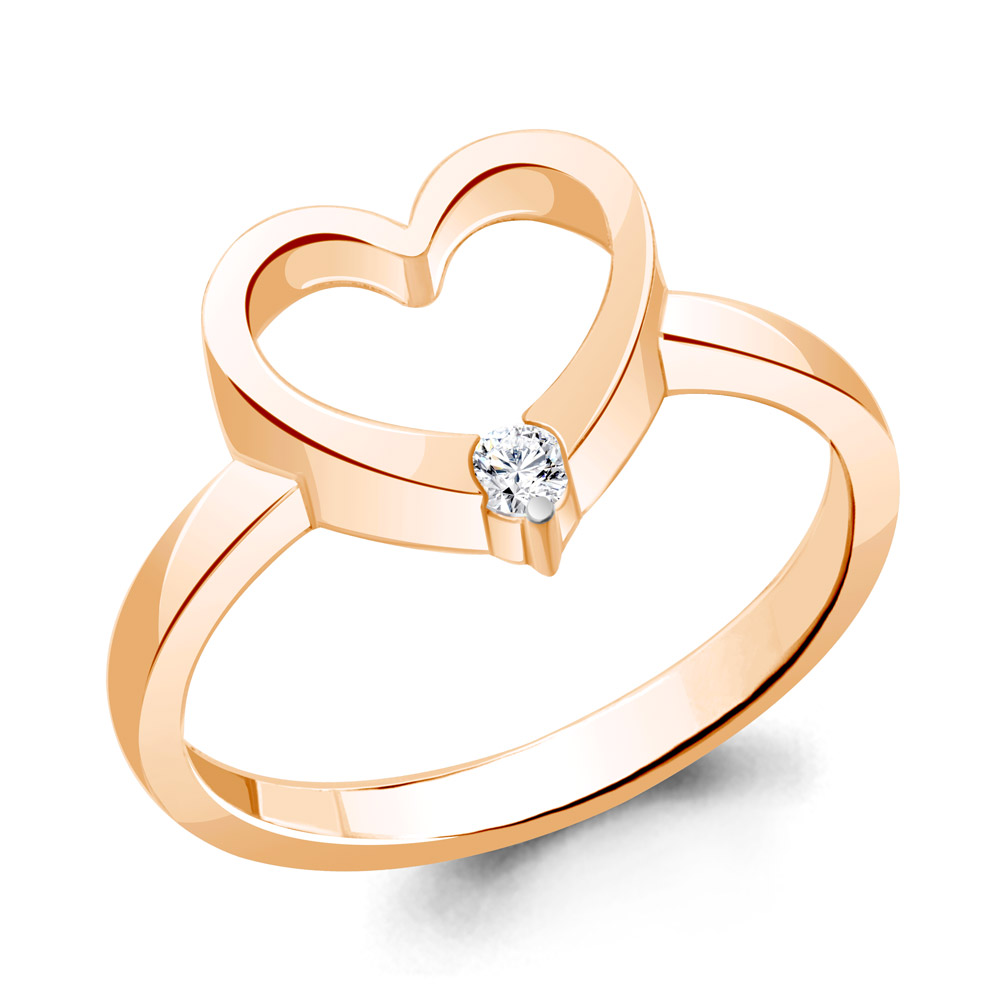 

Кольцо из серебра с фианитом Aquamarine Aquamarine 67719А_925_з р. 16,5, 67719А_925_з