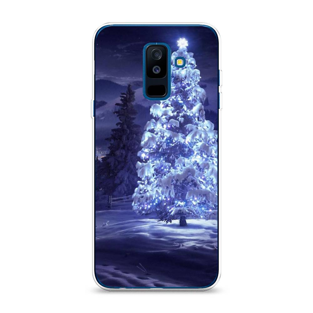 

Чехол на Samsung Galaxy A6 Plus "Зима 4", Синий;черный;белый, 26050-2