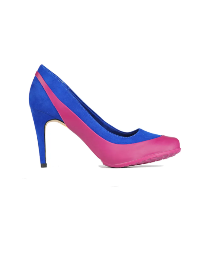 фото Галоши на обувь женские практика здоровья малина розовые 35-40