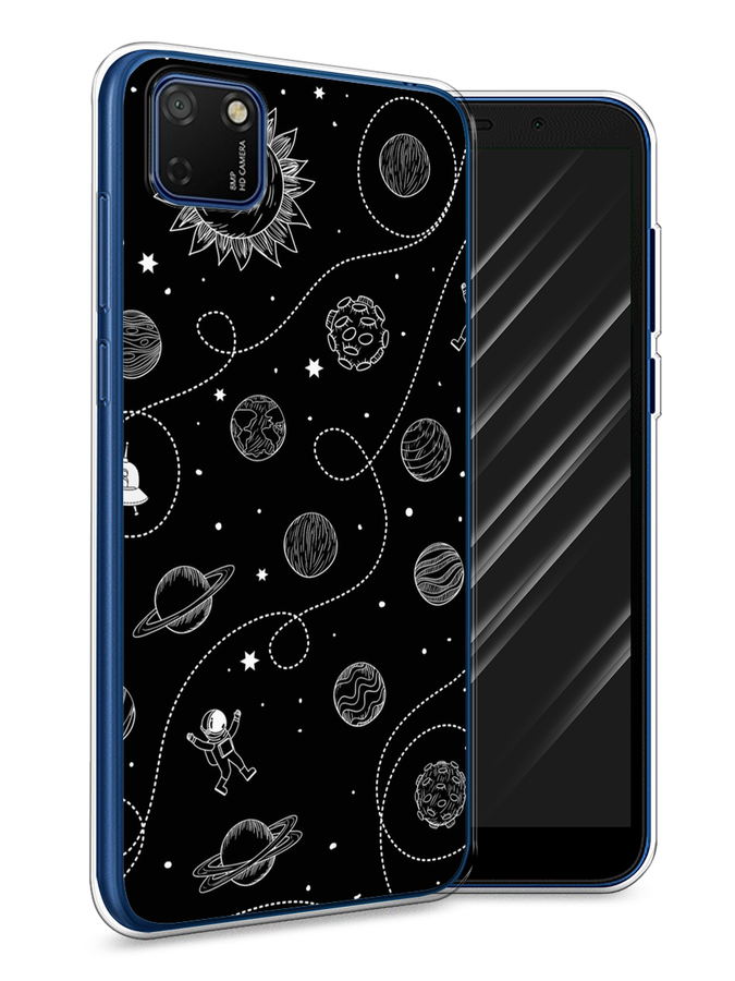 

Чехол Awog на Honor 9S "В невесомости", Бежевый, 6102650-4