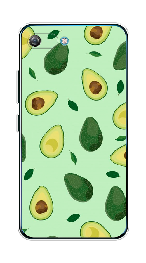 

Чехол на Itel A25/A35 "Blue avocado", Коричневый;зеленый, 3200950-1